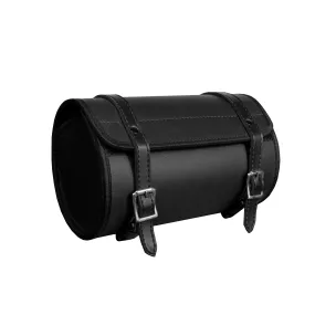 10" Plain PVC Motorcycle Tool Bag With 2 Roller Buckle Straps