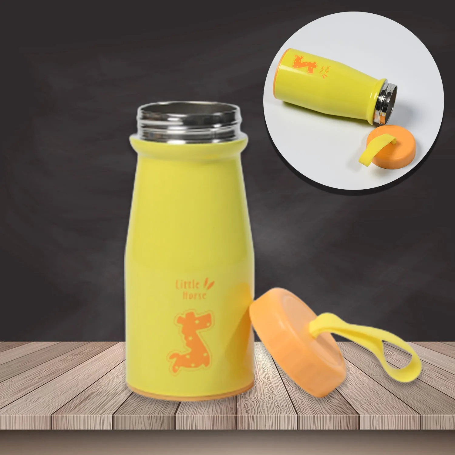 6781 Cup Bottle Steel Hot & Cold Cup Bottle New Design Bottle For Store Sweet Item & Multi Use Bottle