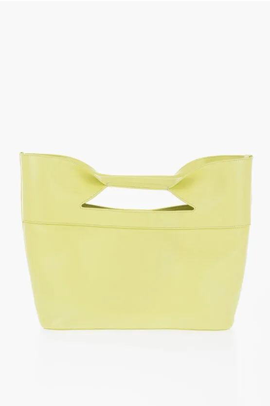 Alexander McQueen THE BOW Tote Bag with Clutch and Shoulder Strap