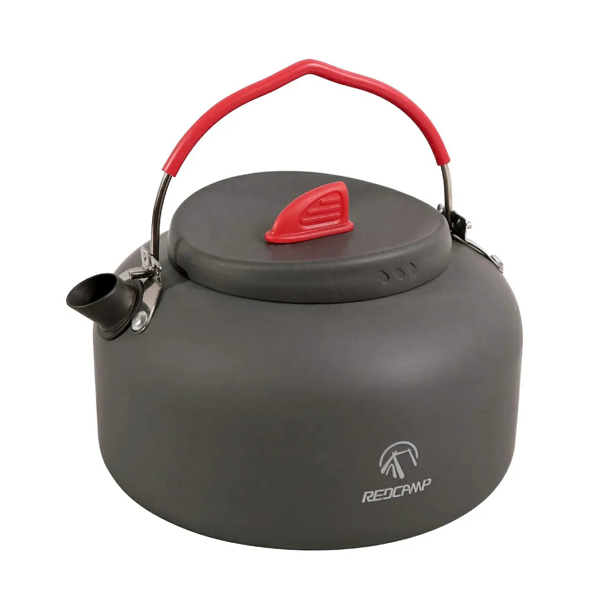 Aluminum Outdoor Camping Kettle with Carrying Bag, 0.8L/0.9L/1.4L/2L