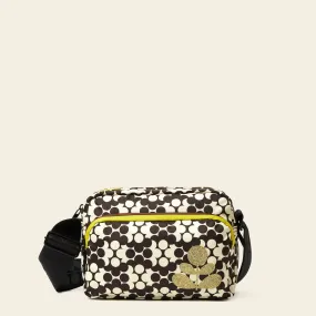 Angle Camera Bag - Puzzle Flower Porcini