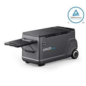 Anker EverFrost Dual-Zone Portable Cooler <b>50</b> with New 299Wh Battery, Powered by AC/DC/Solar