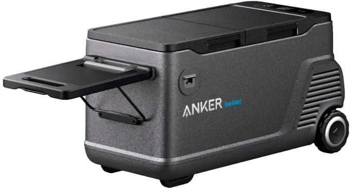 Anker EverFrost Dual-Zone Portable Cooler <b>50</b> with New 299Wh Battery, Powered by AC/DC/Solar