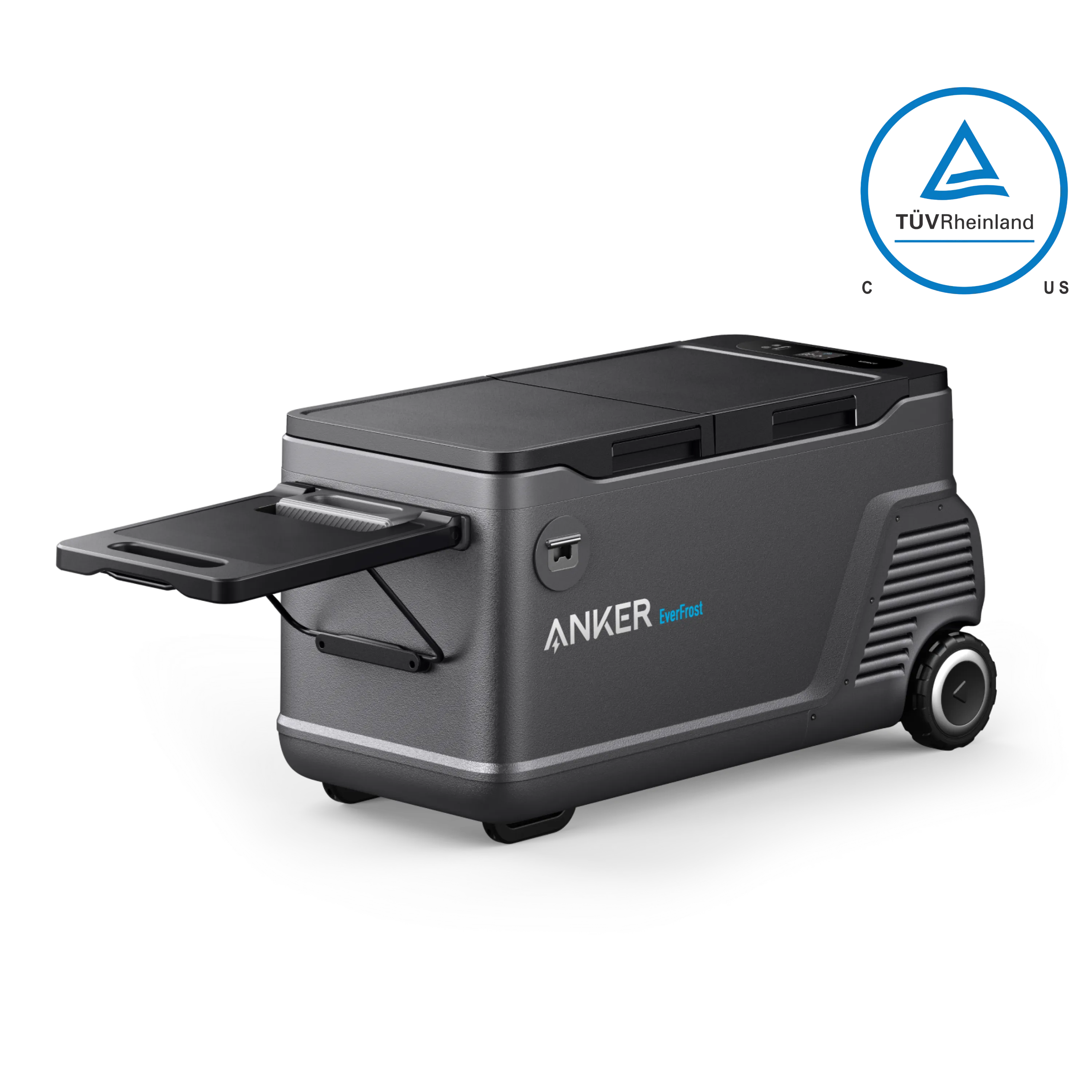 Anker EverFrost Dual-Zone Portable Cooler <b>50</b> with New 299Wh Battery, Powered by AC/DC/Solar