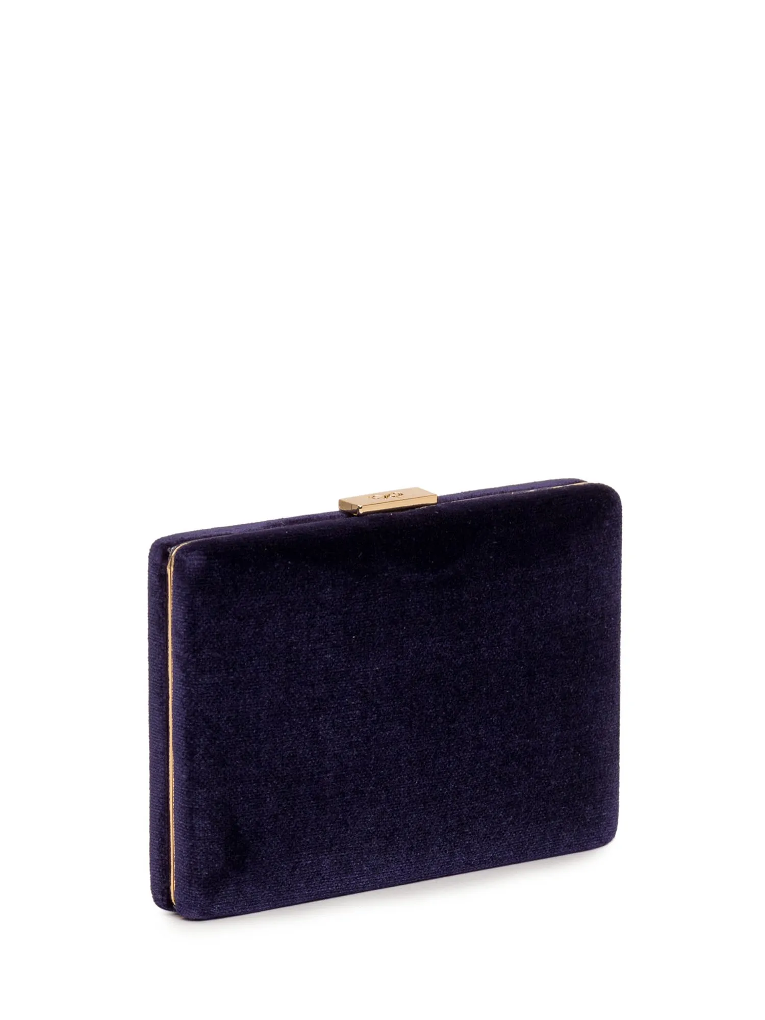 Anya Hindmarch Velvet Clutch Bag