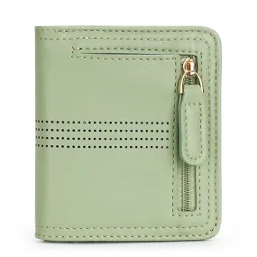 APHISON Slim RFID Small Womens Wallet - 125 Green