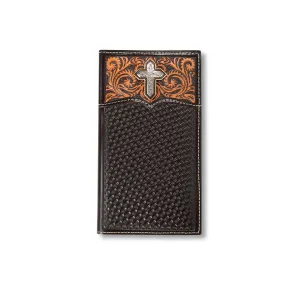 Ariat Cross Floral Rodeo Wallet