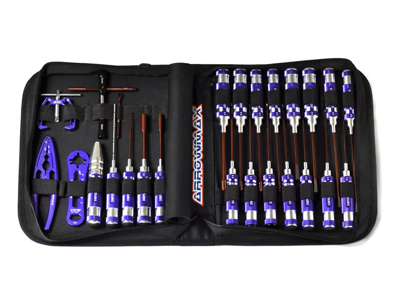 ARROWMAX AM Toolset For On-Road (25Pcs) With Tools Bag AM-199402