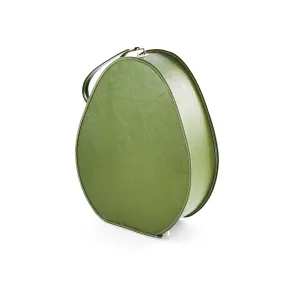 Avocado Green Hat Box Luggage