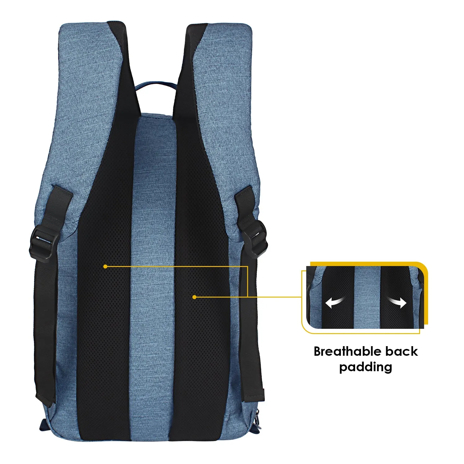 BACDA Tarry Town Blue Backpack