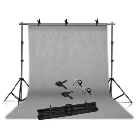 Backdrop Set for erotic photography with Grey background