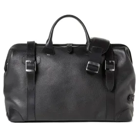 Barber Shop "Quiff" Doctor Traveler Camera Bag (Smooth Leather, Black)