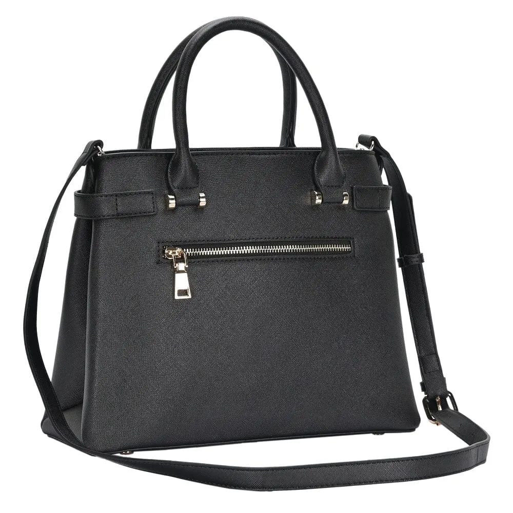 BGT4246 Turn-Clasp Top Handle Structure Handbag