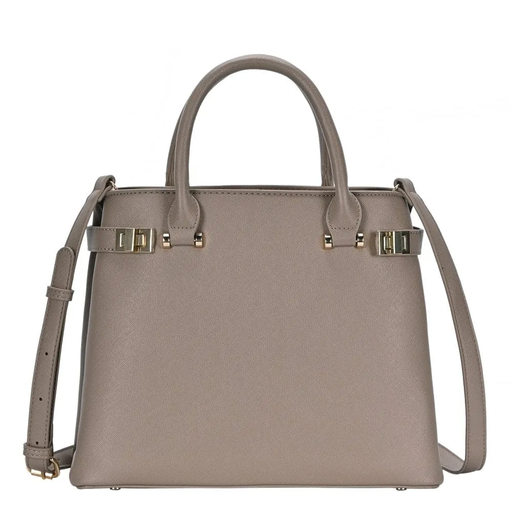 BGT4246 Turn-Clasp Top Handle Structure Handbag