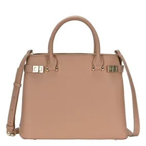 BGT4246 Turn-Clasp Top Handle Structure Handbag