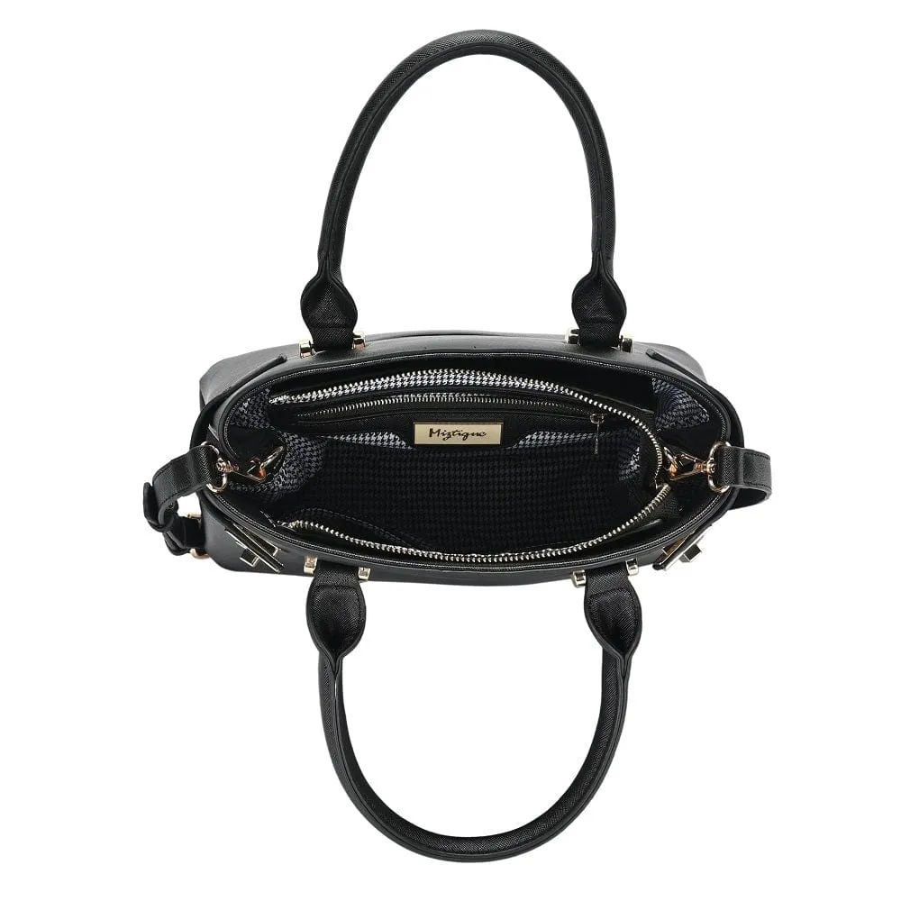 BGT4246 Turn-Clasp Top Handle Structure Handbag