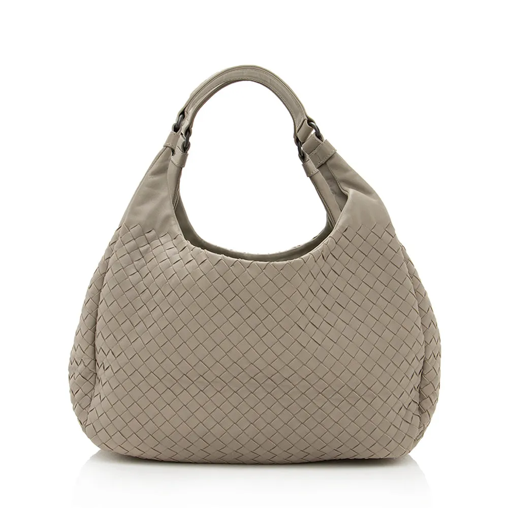 Bottega Veneta Intrecciato Nappa Campana Small Shoulder Bag  - FINAL SALE (SHF-19466)