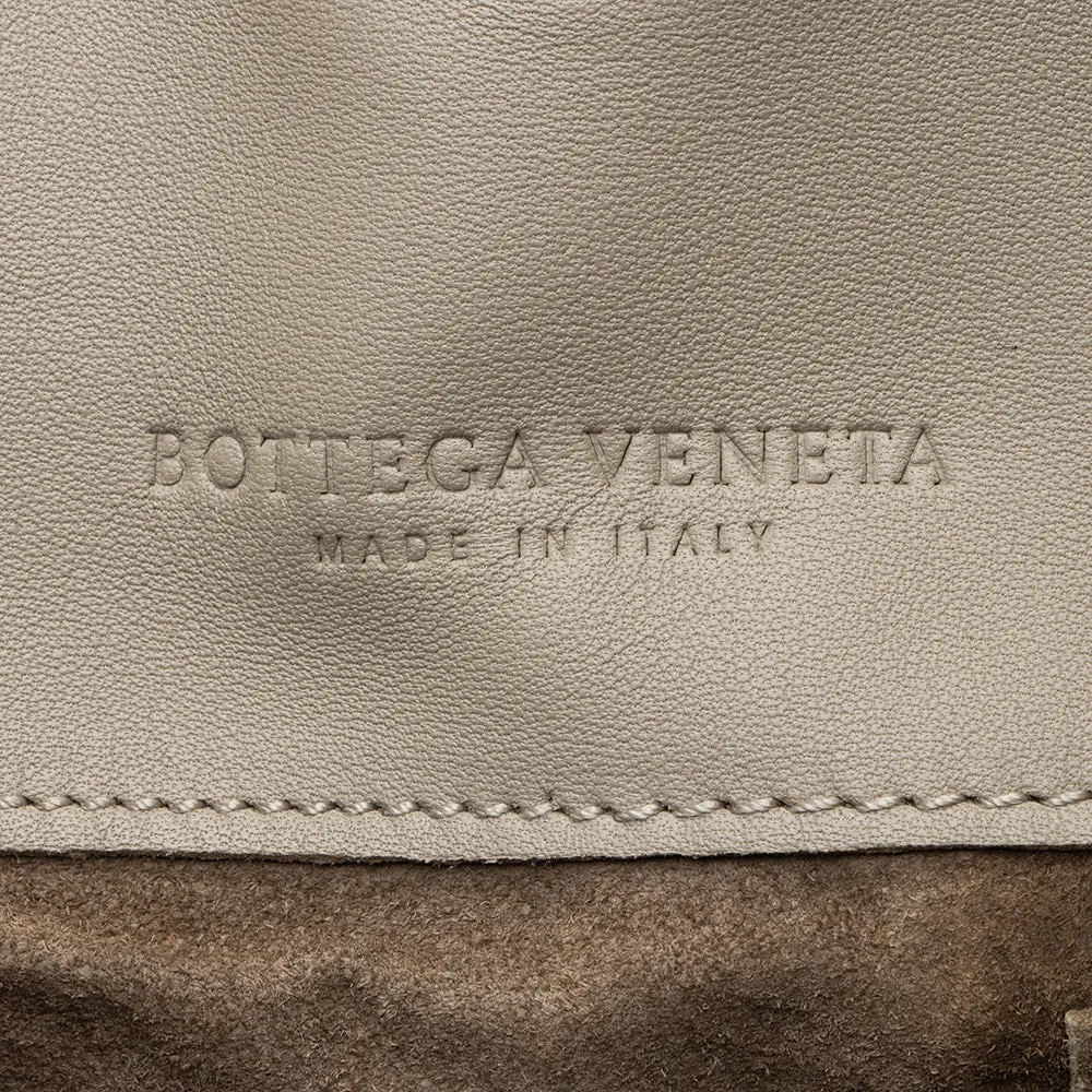 Bottega Veneta Intrecciato Nappa Campana Small Shoulder Bag  - FINAL SALE (SHF-19466)