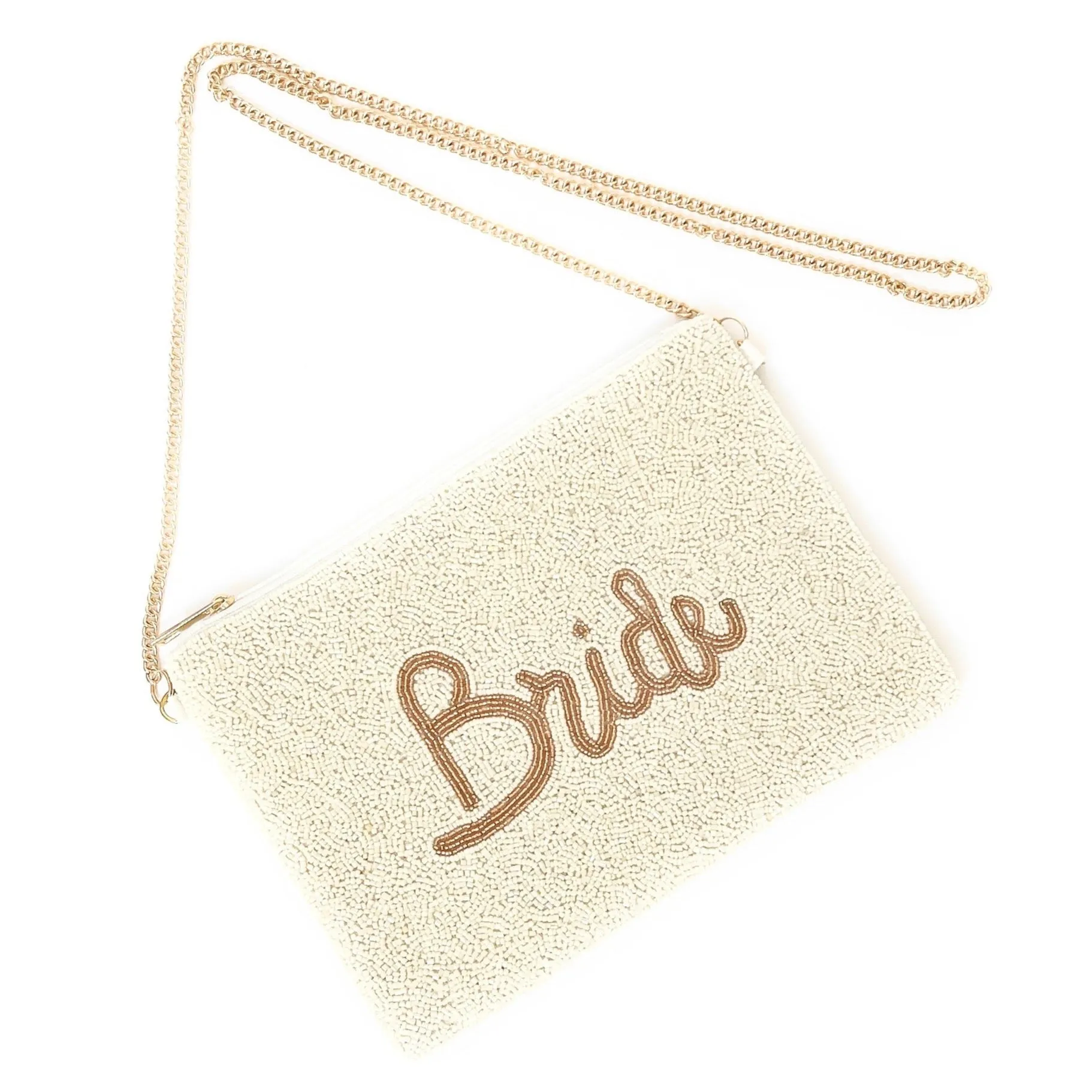 Bride Crossbody Beaded Purse