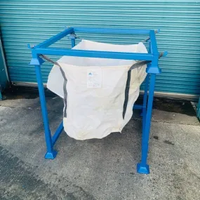 Bulk Bag Holder with Removable Top for Euro Pallet Usage