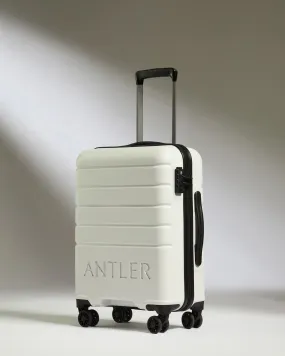 Cabin Suitcase in Arctic Grey - Logo