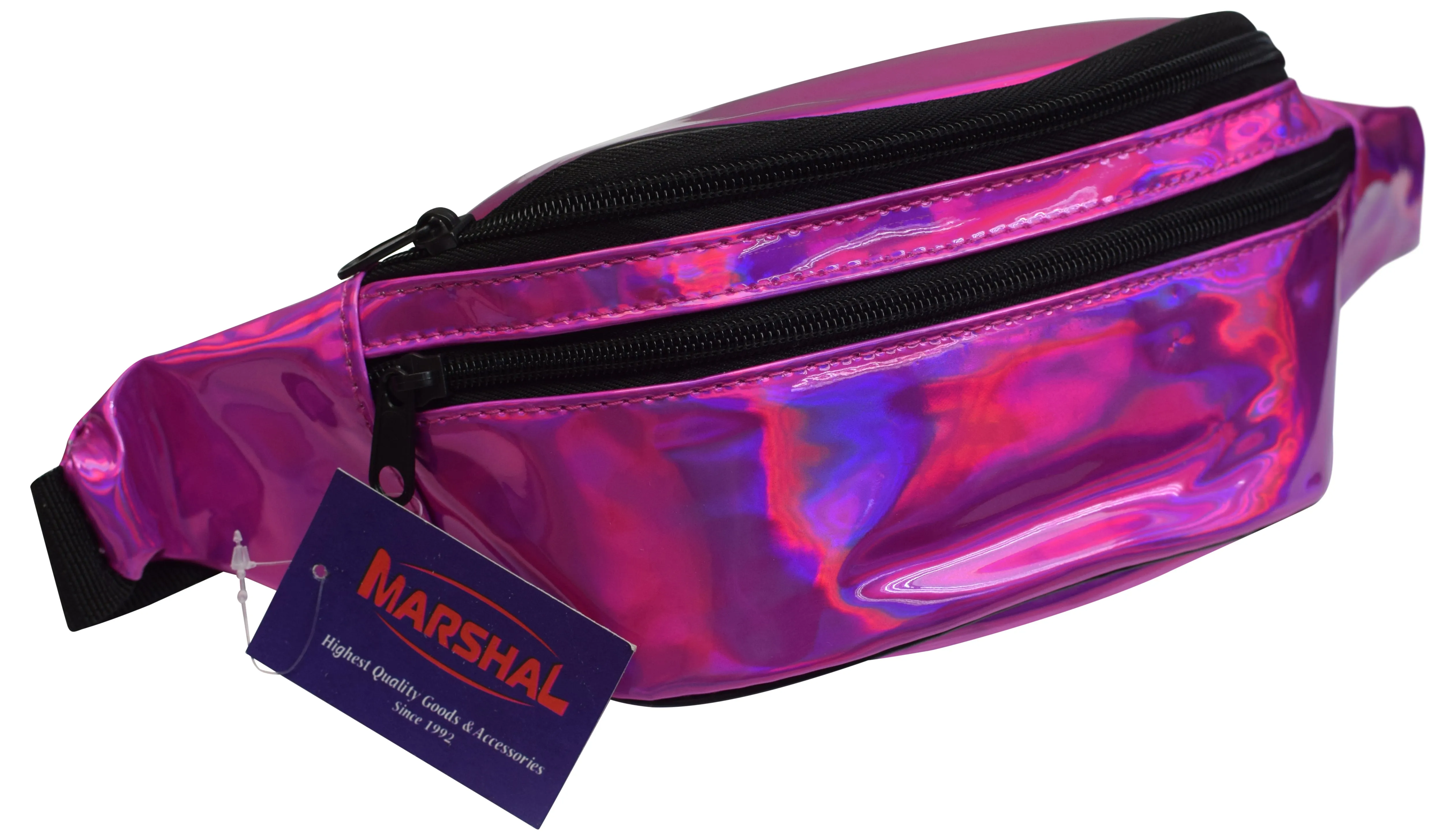 CC-BAG-HS/ Marshal Holographic Rave Fanny Pack - Packs for festival women, men | Cute Fashion Waist Bag Belt Bags