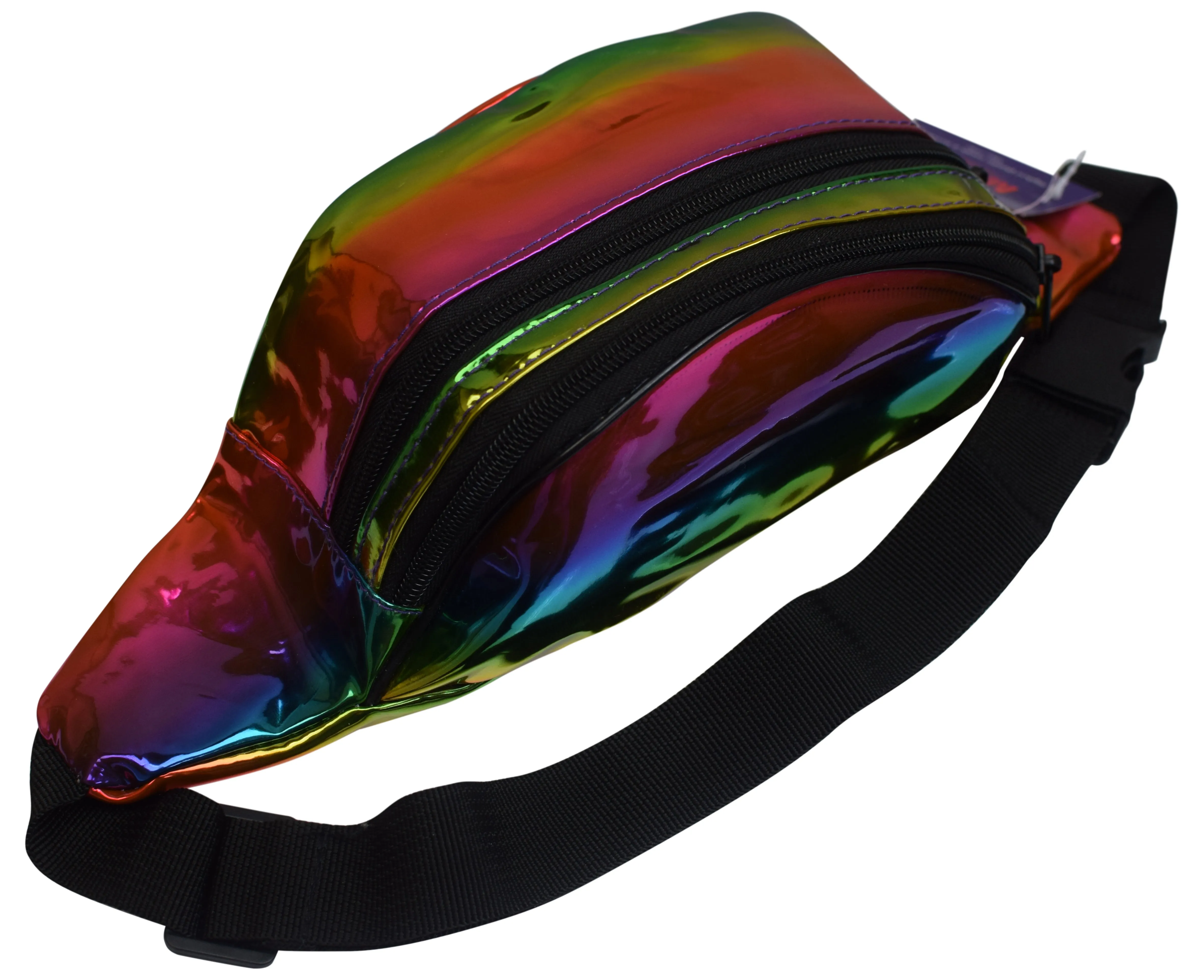 CC-BAG-HS/ Marshal Holographic Rave Fanny Pack - Packs for festival women, men | Cute Fashion Waist Bag Belt Bags