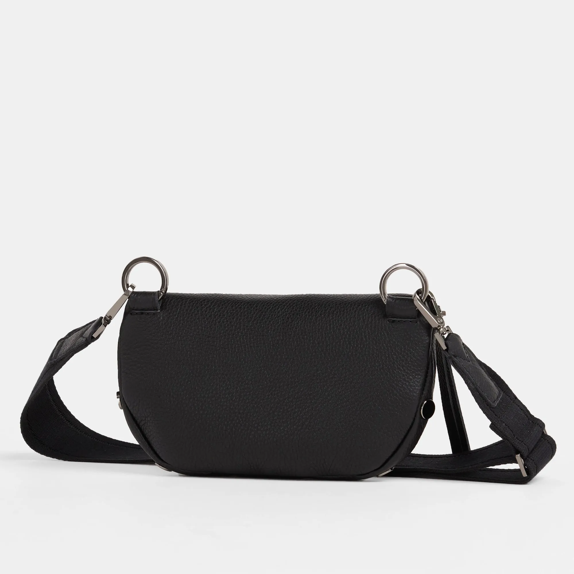 Charles Crossbody | Black/Gunmetal | Sml