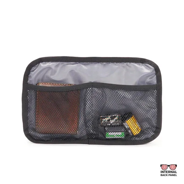 Chrome Ziptop Waistpack Black