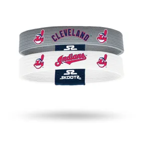 Cleveland Indians MLB 2 Pack Wristbands