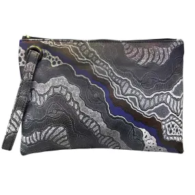 Clutch Bag - Delvine Petyarre - Black