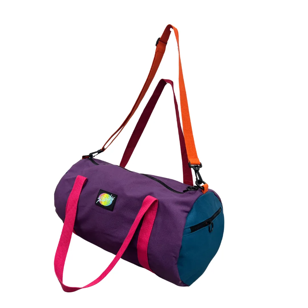 Color Block SLUNKS Duffle Bags