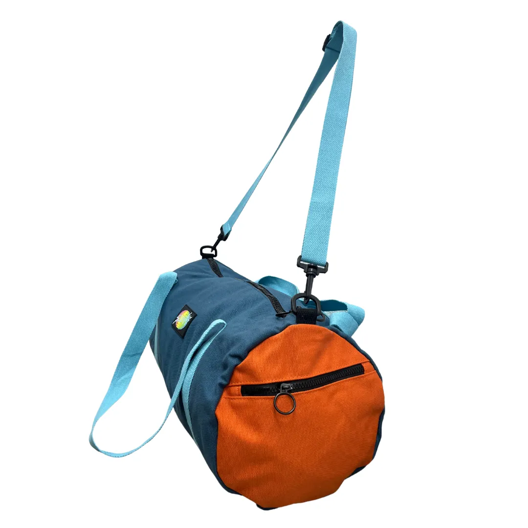 Color Block SLUNKS Duffle Bags