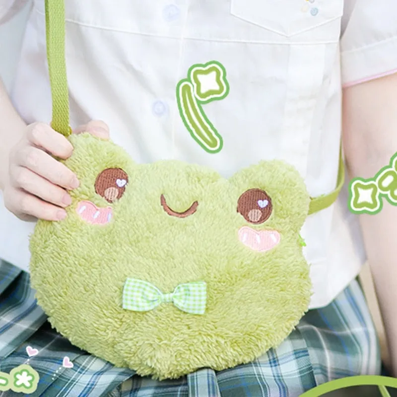 Cute Frog Crossbody Bag