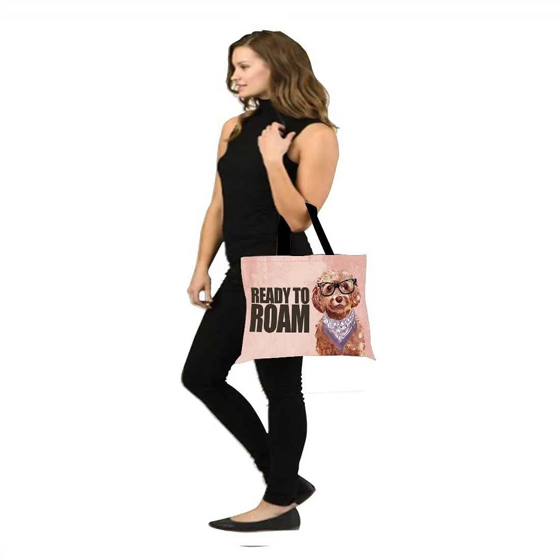 Designer Tote Bag With Zip Beach Gym Travel Bags -  Ready to roam