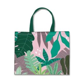 Designer Tote Bag With Zip Beach Gym Travel Bags -  Tropical Vibes