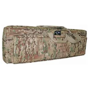 Double Discreet Square Rifle Case - 38", Multi Camo