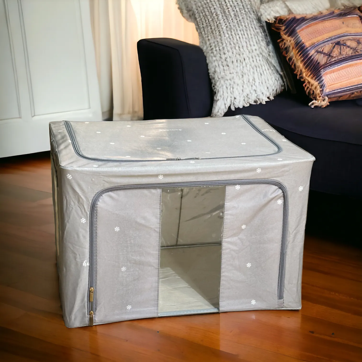 Foldable Clothes Storage Box (100L)