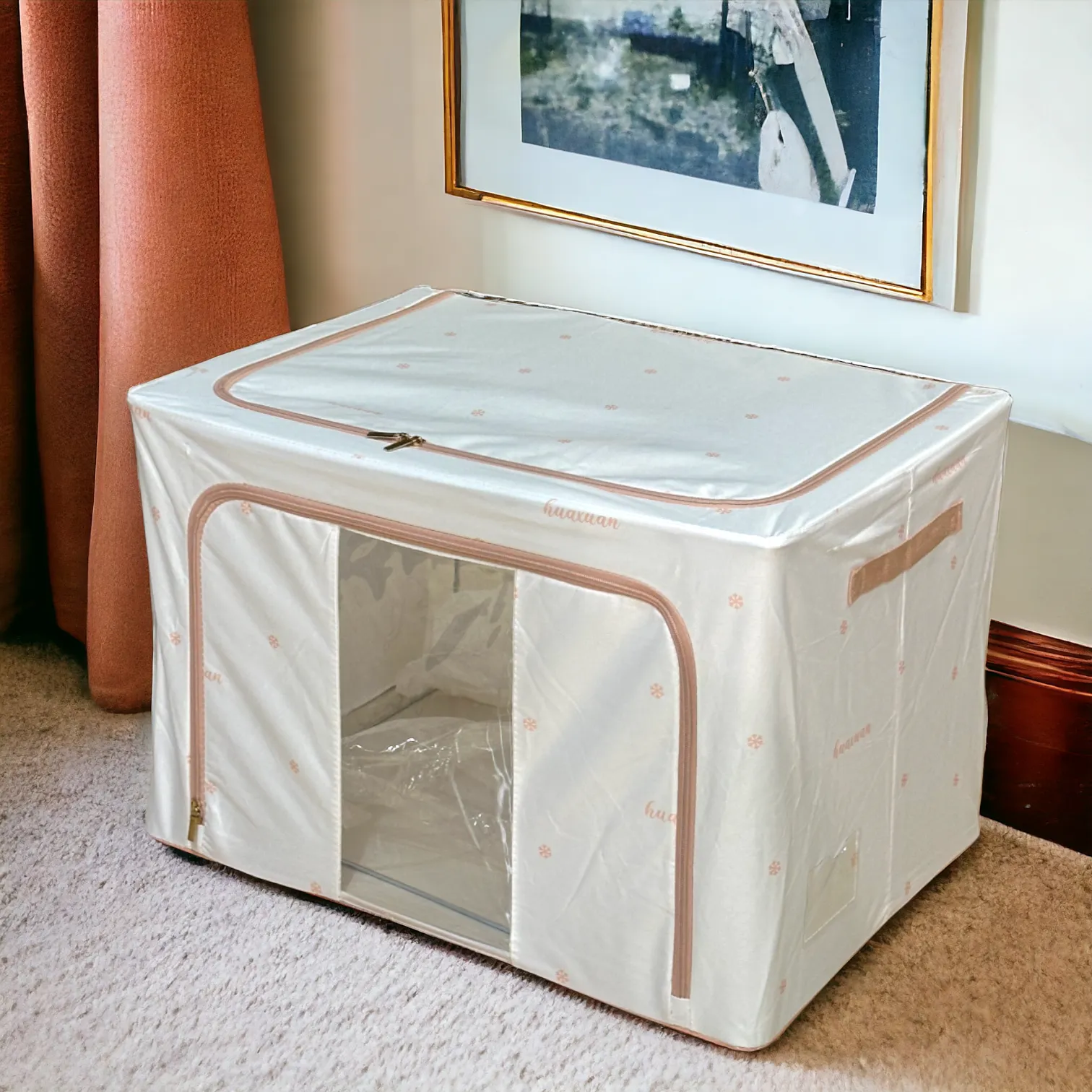 Foldable Clothes Storage Box (100L)