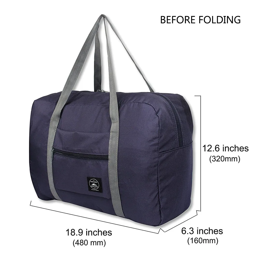 Foldable Multifunctional Travel Trolley Handbag Pouch With Large Capacity