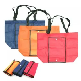 Foldable Shopping Bag with Plastic Buttons