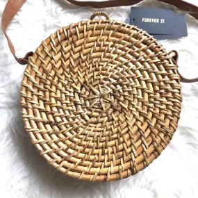 Forever 21 Circle Natural Crossbody