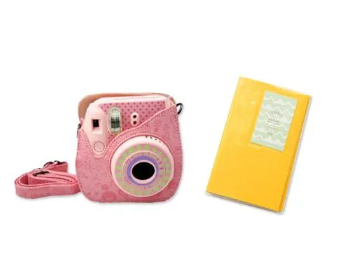 Fujifilm Bundle Set Mini Case/Album for Fuji Instax Mini 8 - Lovable