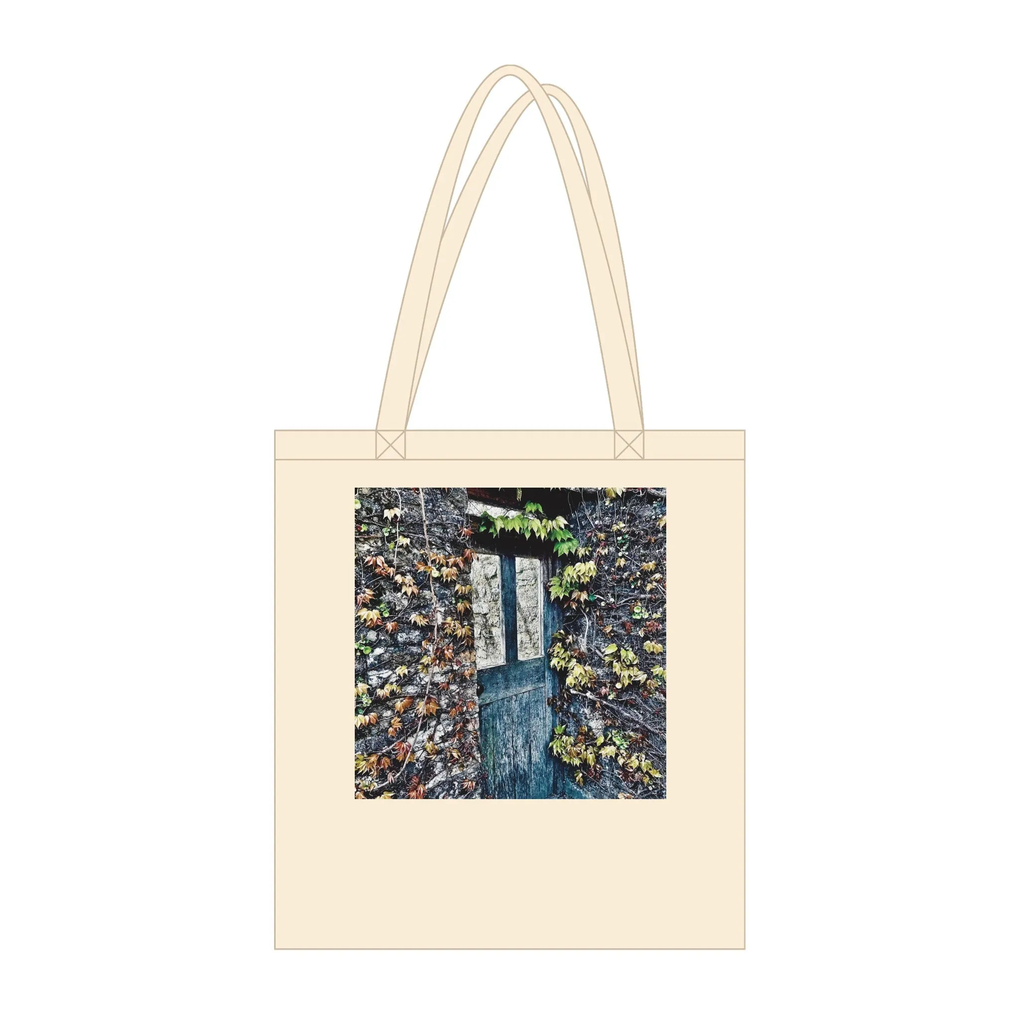 Garden Doorway Organic Long Handles Tote Bag | SOL'S Stockholm 04091