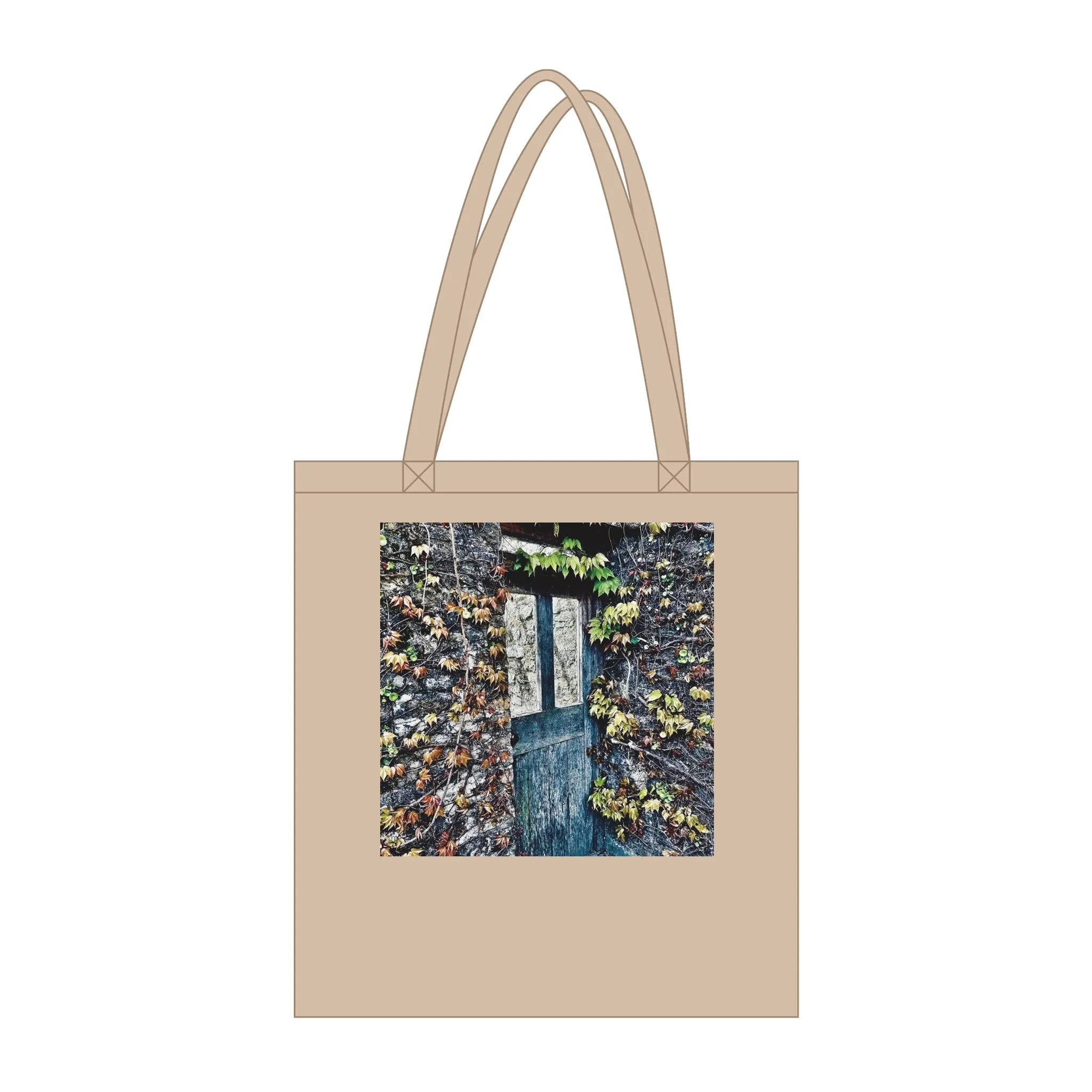 Garden Doorway Organic Long Handles Tote Bag | SOL'S Stockholm 04091