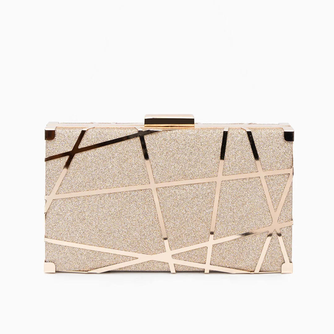 Geometric Clutch Bag