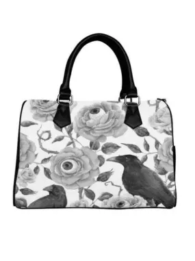 GOTHIC RAVENS Barrel Type Handbag