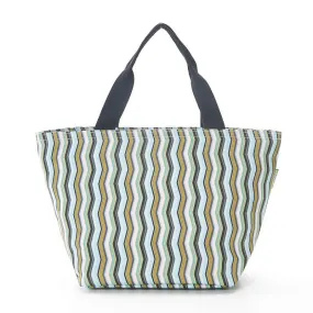 Green Zig Zag Cool Bag