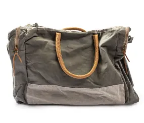 Grey Duffle Bag