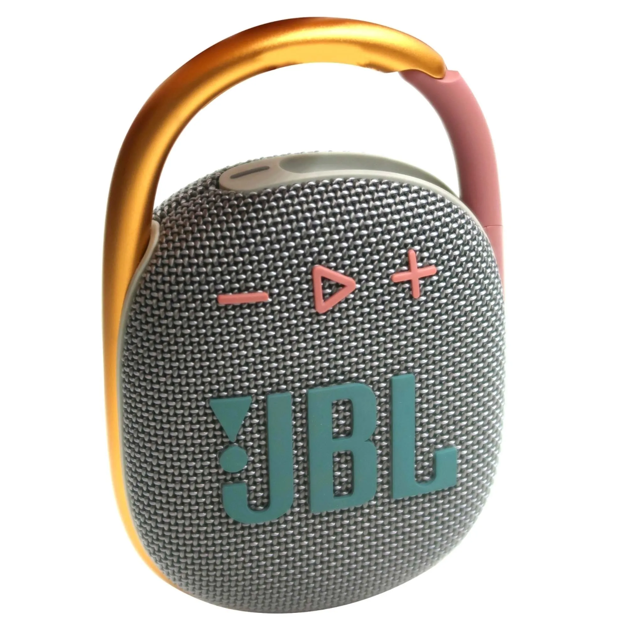 JBL Clip 4 Portable Bluetooth Speaker (Gray) and JBL T110 in Ear Headphones Black